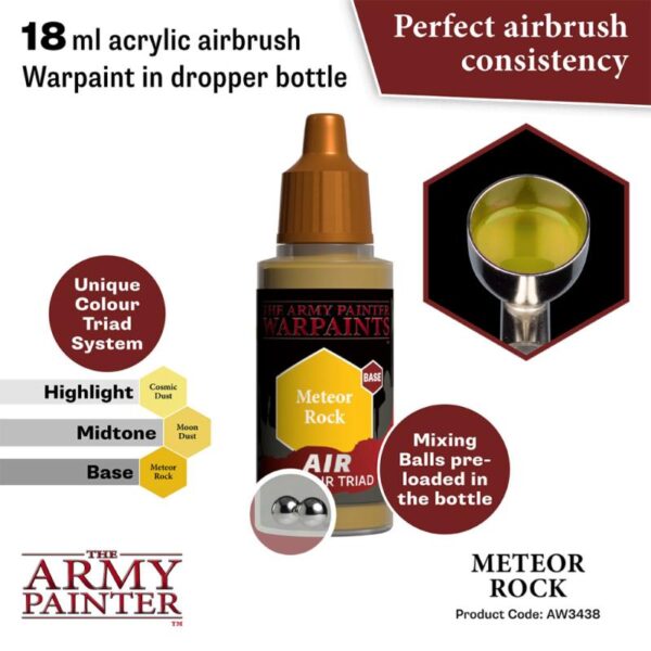 The Army Painter    Warpaint Air: Meteor Rock - APAW3438 - 5713799343887
