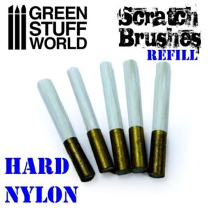 Green Stuff World    Scratch Brush Set Refill – Hard nylon - 8436574500141ES - 8436574500141