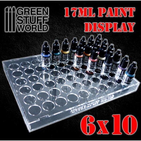 Green Stuff World    Paint Display 17ml (6x10) - 8436574503807ES - 8436574503807