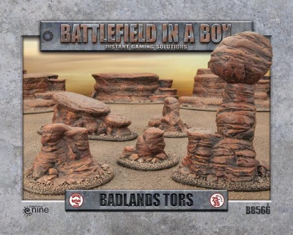 Gale Force Nine    Battlefield in a Box: Badlands Tors (Mars) - BB566 - 9420020229471