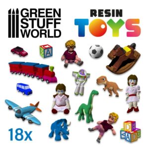 Green Stuff World    Children Toys Resin Set - 8435646500522ES - 8435646500522