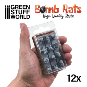 Green Stuff World    BOMB RATS Resin Set - 8435646508702ES - 8435646508702