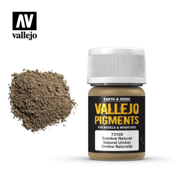 Vallejo    Vallejo Pigment - Natural Umber - VAL73109 - 8429551731096