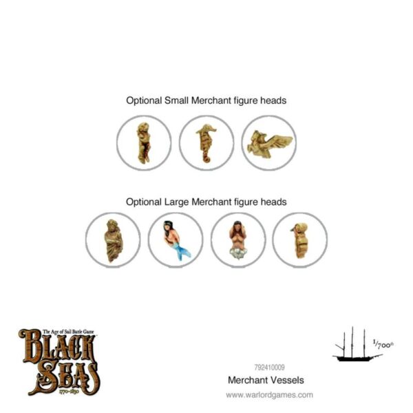 Warlord Games Black Seas   Black Seas: Merchant Vessels - 792410009 - 5060572505377