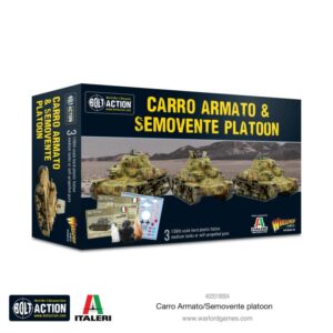 Warlord Games Bolt Action   Italian Carro Armato & Semovente Platoon - 402018004 - 5060572502987