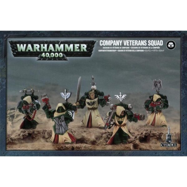 Games Workshop Warhammer 40,000   Dark Angels: Company Veterans - 99120101360 - 5011921152940