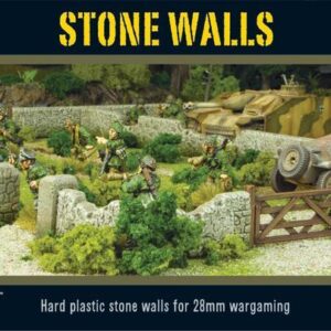 Warlord Games Bolt Action | Pike & Shotte | Black Powder   Stone Walls - WG-TER-38 - 5060393700050