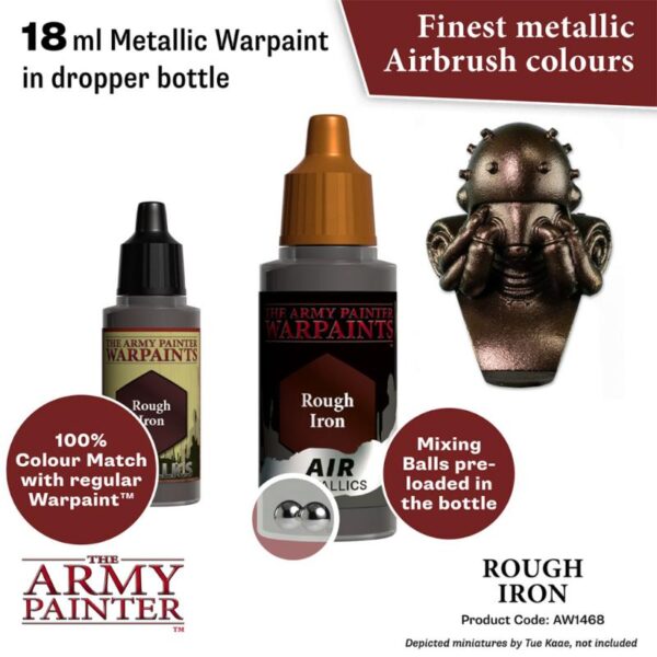 The Army Painter    Warpaint Air: Rough Iron - APAW1468 - 5713799146884