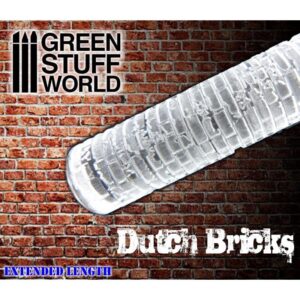 Green Stuff World    Rolling Pin DUTCH BRICKS - 8436554363360ES - 8436554363360