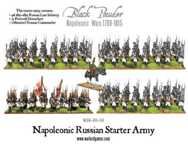 Warlord Games Black Powder   Napoleonic Russian Starter Army - WGN-04 -