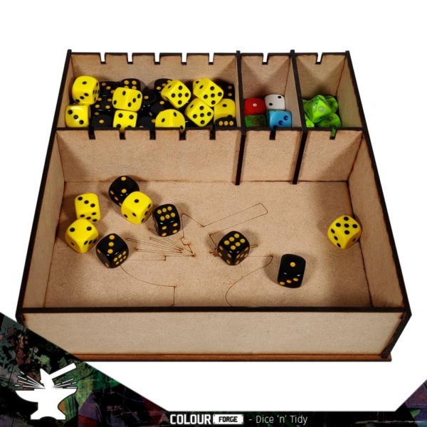 The Colour Forge    Dice 'n' Tidy - Dice Tray & Organiser - TCF-ACC-009 - 5060843101871