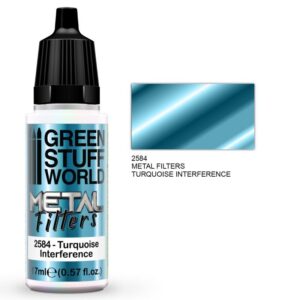 Green Stuff World    Metal Filters - Turquoise Interference - 8436574509434ES - 8436574509434