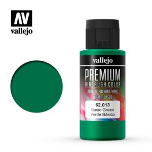 Vallejo    Premium Color 60ml: Basic Green - VAL62013 - 8429551620130