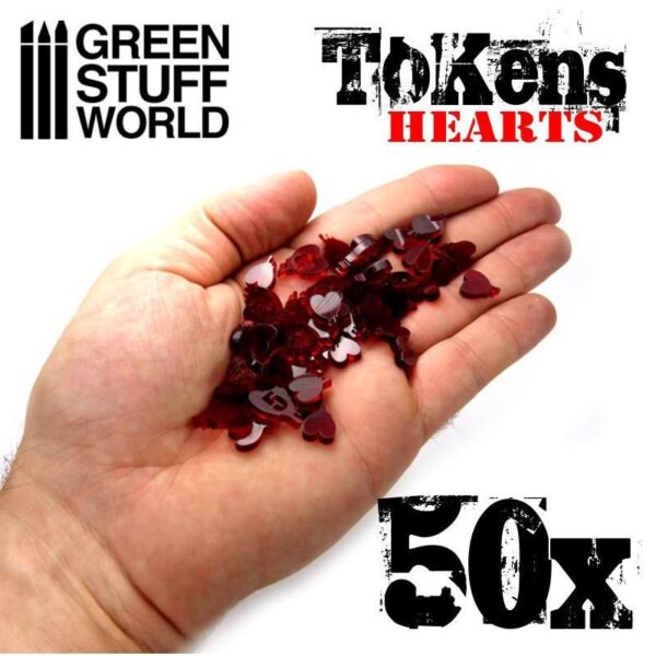 Green Stuff World    Life Tokens (Bleeding Heart) - 8436554369652ES - 8436554369652