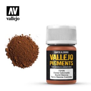 Vallejo    Vallejo Pigment - Burnt Sienna - VAL73106 - 8429551731065