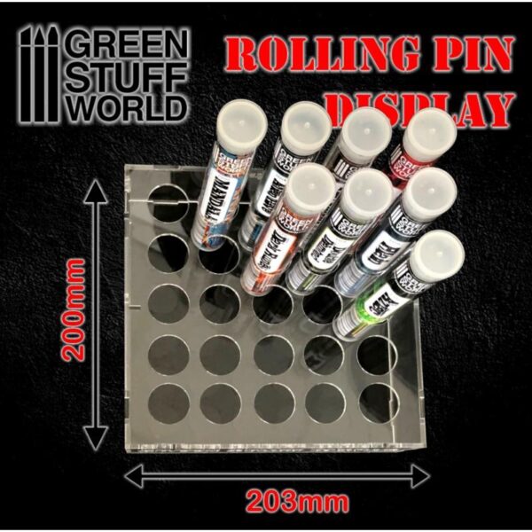 Green Stuff World    Rolling Pin Display 5x5 - 8436574503647ES - 8436574503647