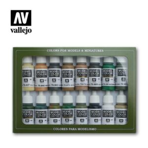 Vallejo    Vallejo Model Color Set - WWII Allies (x16) - VAL70109 - 8429551701099