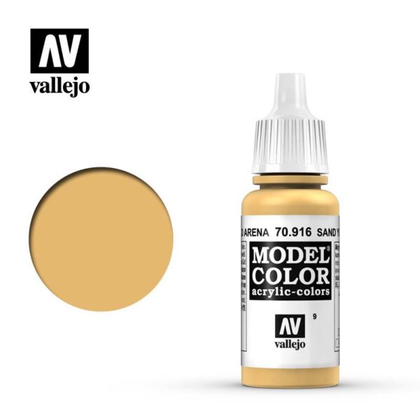 Vallejo    Model Color: Sand Yellow - VAL916 - 8429551709163