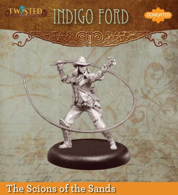 Demented Games Twisted: A Steampunk Skirmish Game   Indigo Ford (Resin) - RER004 -