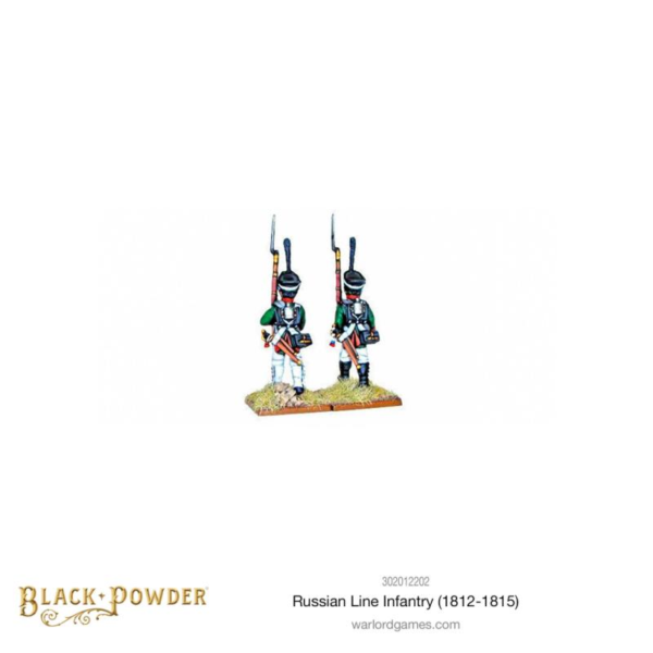 Warlord Games The Napoleonic Wars   Late Russian Line Infantry 1812-1815 - 302012202 - 5060572509948