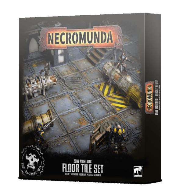 Games Workshop Necromunda   Necromunda: Zone Mortalis Floor Tiles Set - 99120599017 - 5011921132126