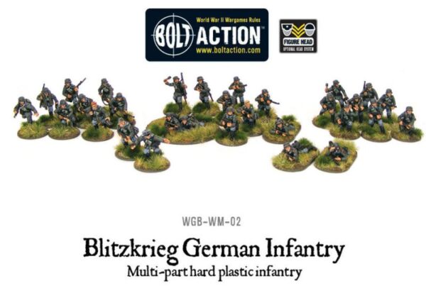 Warlord Games Bolt Action   Blitzkrieg! German Infantry - 402012012 - 5060200845868