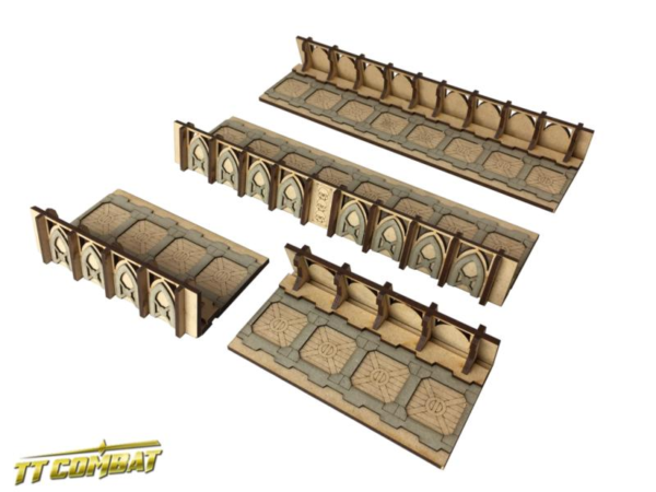 TTCombat    Fortified Trench Straight Sections - SFG038 - 5060504047586