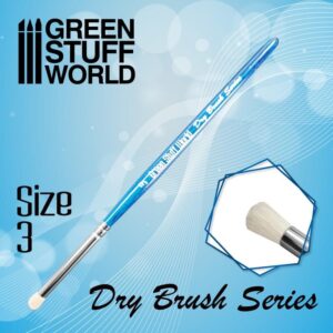 Green Stuff World    BLUE SERIES Dry Brush - Size 3 - 8435646503134ES - 8435646503134