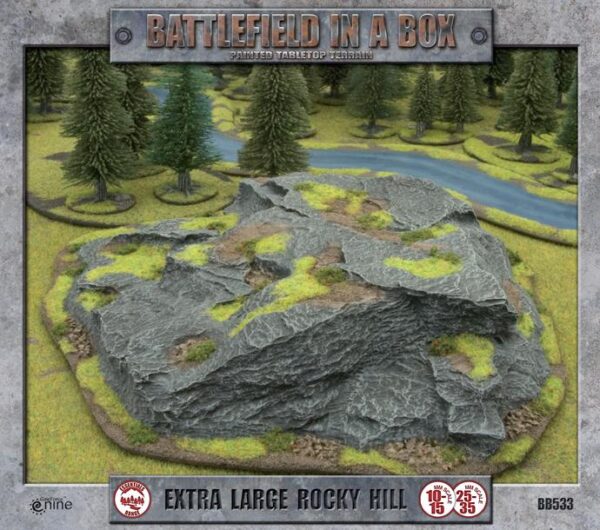 Gale Force Nine    Battlefield in a Box: Extra Large Rocky Hill - BB533 - 9420020217560