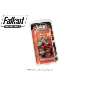 Modiphius Fallout: Wasteland Warfare   Fallout: Wasteland Warfare Nuka-Cola Caps Set - MUH051904 - 5060523342334