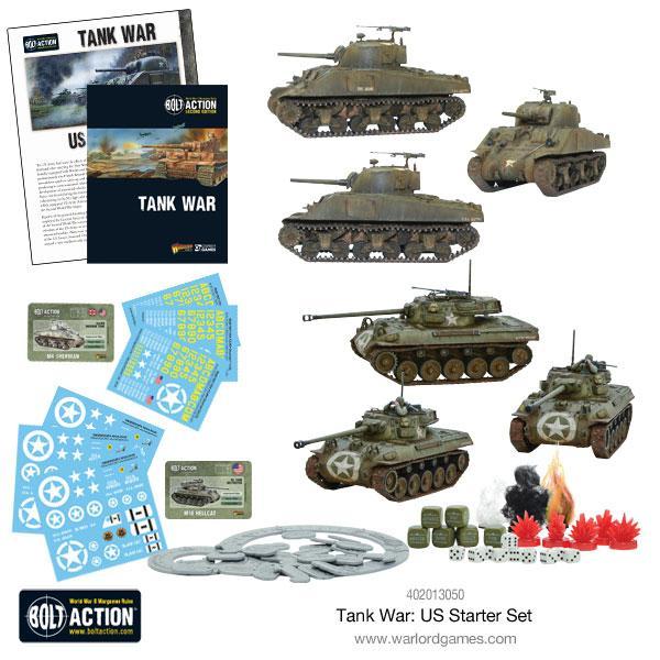 Warlord Games Bolt Action   Tank War: US starter set - 409913050 - 5060393707776