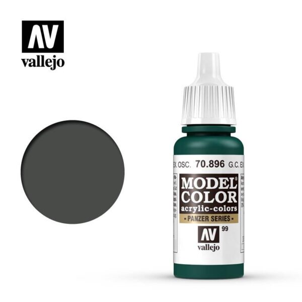 Vallejo    Model Color: German Cam Extra Dark Green - VAL896 - 8429551708968