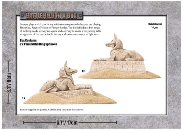 Gale Force Nine    Forgotten City - Riddling Sphinxes - BB904 - 9420020218246