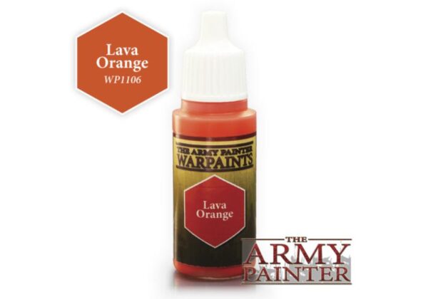 The Army Painter    Warpaint - Lava Orange - APWP1106 - 2561106111116
