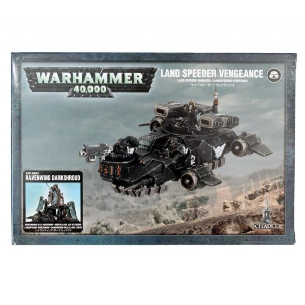 Games Workshop (Direct) Warhammer 40,000   Dark Angels Land Speeder Vengeance - 99120101098 - 5011921041879