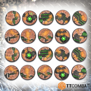 TTCombat    28mm Tomb World Bases - TTSCR-SFG-013 - 5060570139192