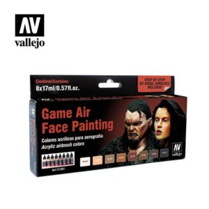 Vallejo    Vallejo Game Air - Face Painting Set (x8) - VAL72865 - 8429551728652