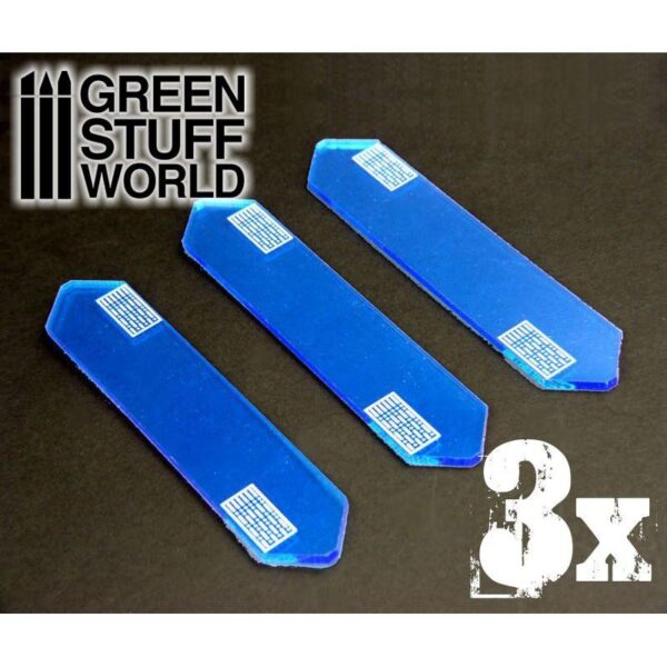 Green Stuff World    3x Big Energy Walls - Intense Blue - 8436554363896ES - 8436554363896