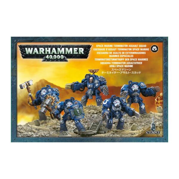 Games Workshop Warhammer 40,000   Space Marines: Assault Terminator Squad - 99120101297 - 5011921142132