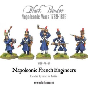 Warlord Games Black Powder   French Engineers - WGN-FR-34 - 5060393701989