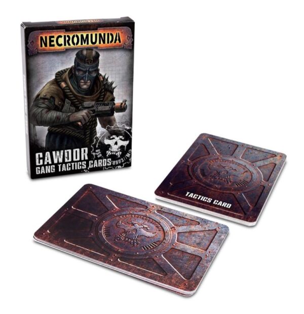 Games Workshop Necromunda   Necromunda: House Cawdor Gang Tactics Cards - 60050599007 - 5011921131969