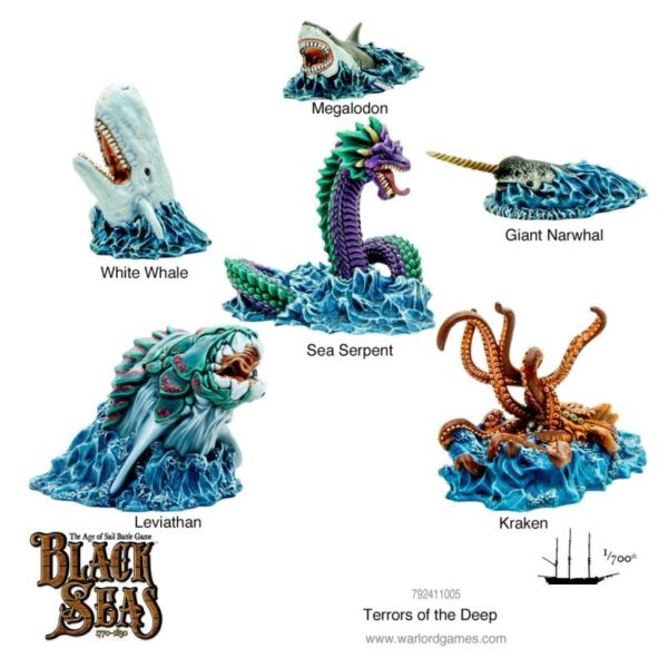Warlord Games Black Seas   Black Seas: Terrors of the Deep - 792411005 - 5060572506206