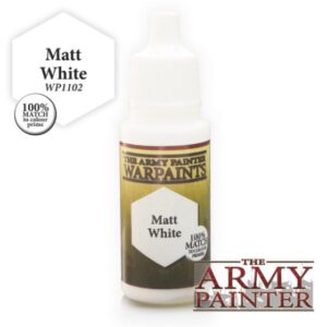 The Army Painter    Warpaint: Matt White - APWP1102 - 5713799110205