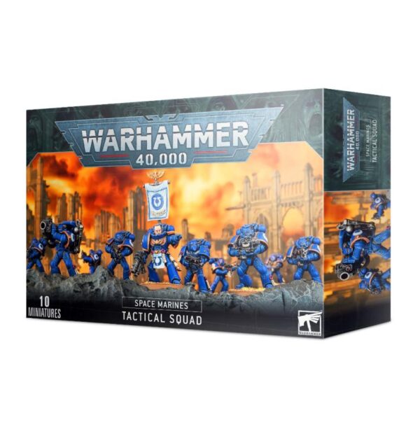 Games Workshop Warhammer 40,000   Space Marines Tactical Squad - 99120101316 - 5011921142453