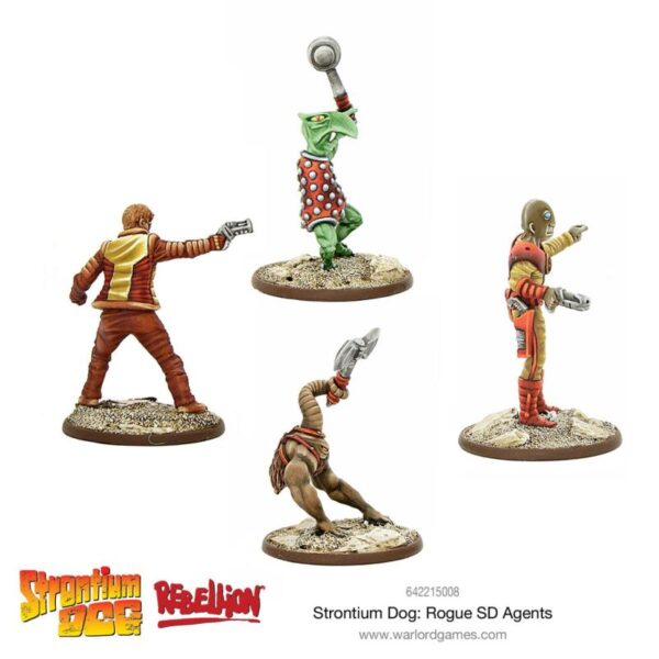 Warlord Games Strontium Dog   Strontium Dog: Rogue SD Agents - 642215008 - 5060572500921