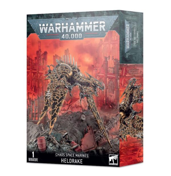 Games Workshop Warhammer 40,000   Chaos Space Marines: Heldrake - 99120102166 - 5011921178193