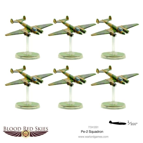 Warlord Games Blood Red Skies   Pe-2 squadron - 772412001 - 5060572505629
