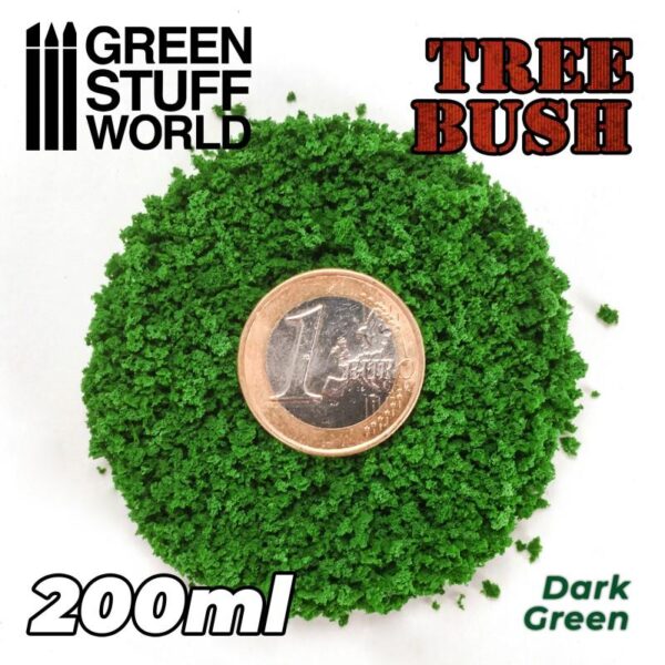 Green Stuff World    Tree Bush Clump Foliage - Dark Green - 200ml - 8435646506852ES - 8435646506852