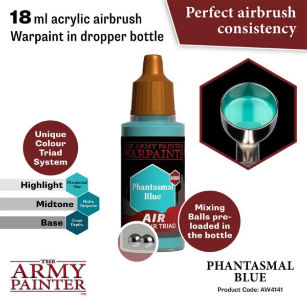 The Army Painter    Warpaint Air: Phantasmal Blue - APAW4141 - 5713799414181