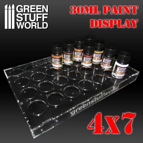 Green Stuff World    Paint Display 30ml (4x7) - 8436574503814ES - 8436574503814